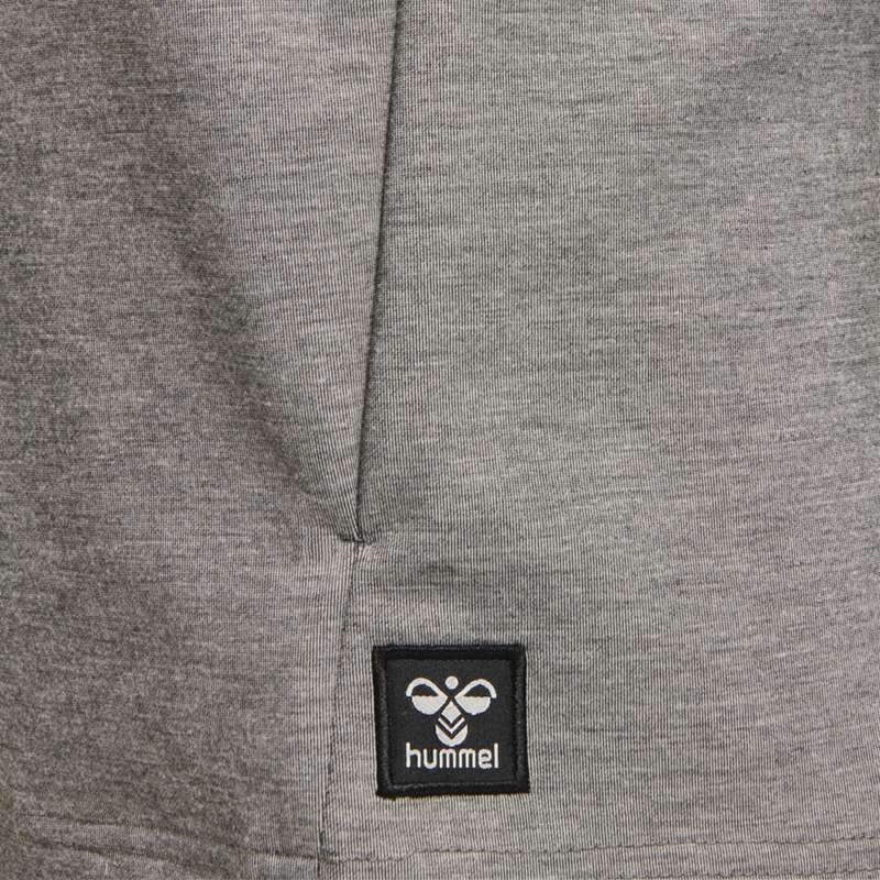 Pánské Mikina s Kapucí Hummel Tropper Zip Šedé | 137600-703
