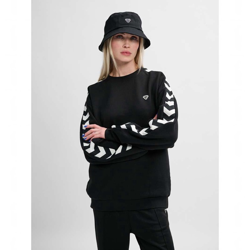 Pánské Mikiny Hummel Archive Loose Fit Černé | 040177-869