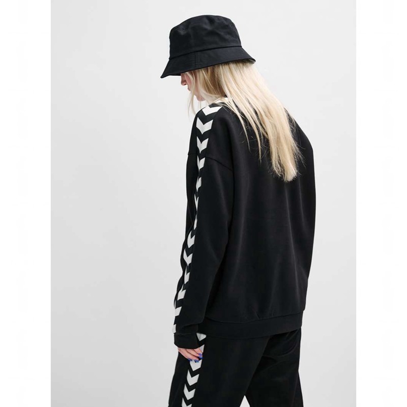 Pánské Mikiny Hummel Archive Loose Fit Černé | 040177-869