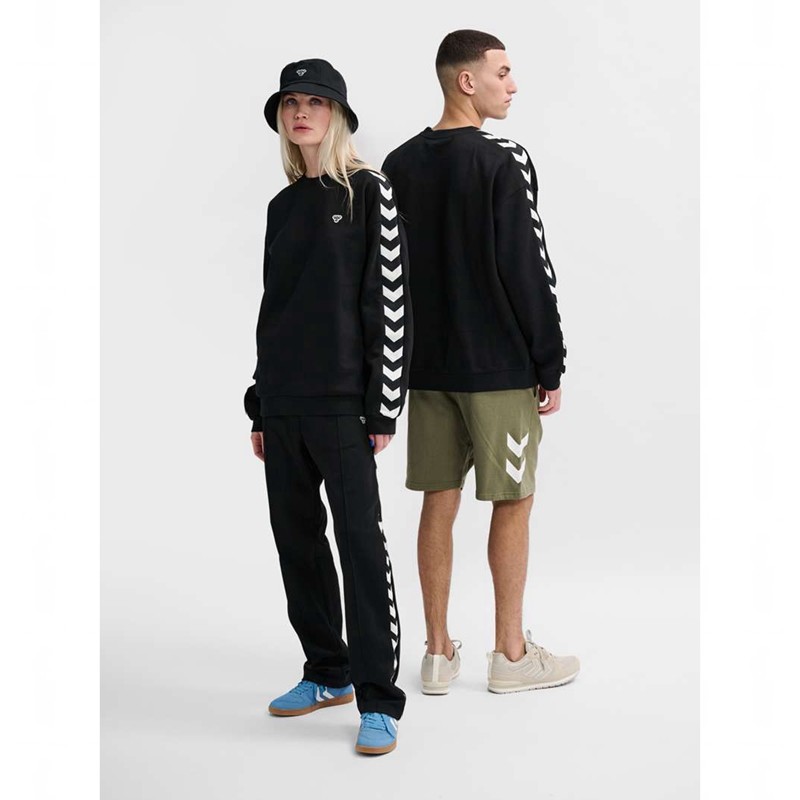 Pánské Mikiny Hummel Archive Loose Fit Černé | 040177-869