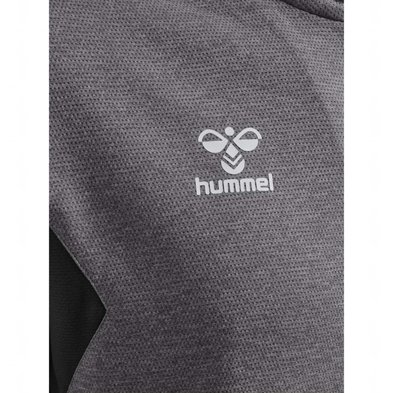 Pánské Mikiny Hummel Authentic Half Zip Sweat Šedé | 857595-763