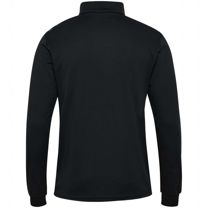 Pánské Mikiny Hummel Authentic Half Zip Sweat Černé | 538100-311