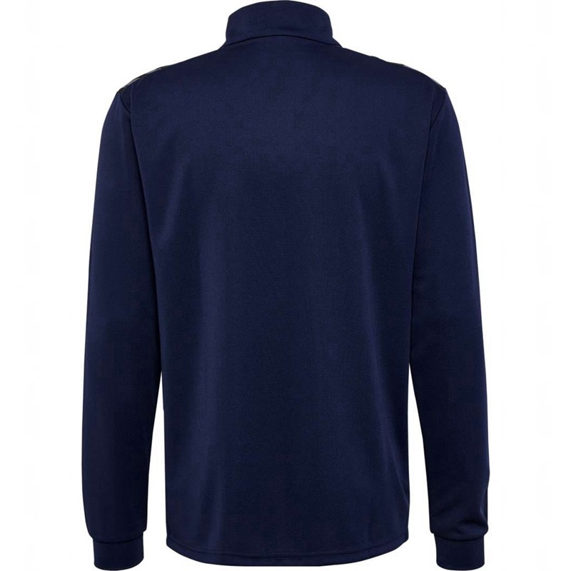 Pánské Mikiny Hummel Authentic Half Zip Sweat Tmavě Blankyt | 709843-022