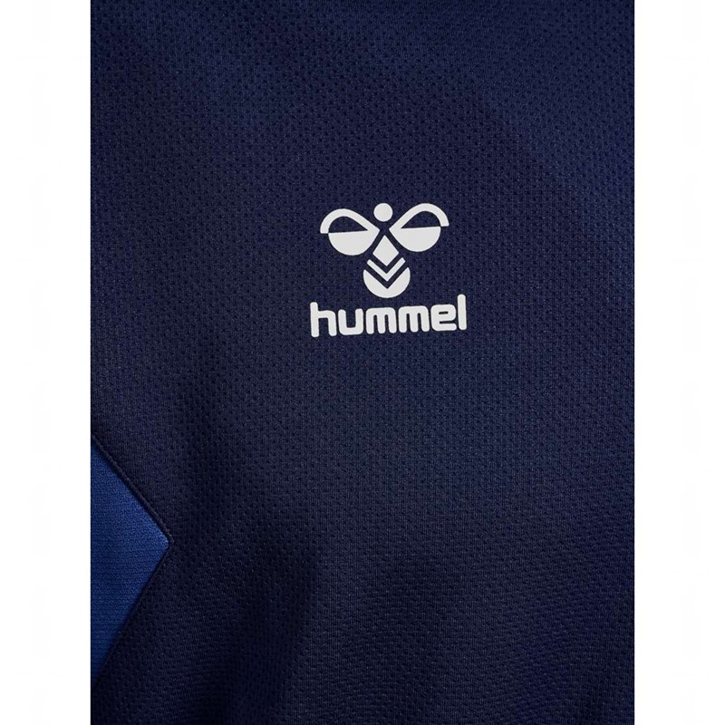 Pánské Mikiny Hummel Authentic Half Zip Sweat Tmavě Blankyt | 709843-022