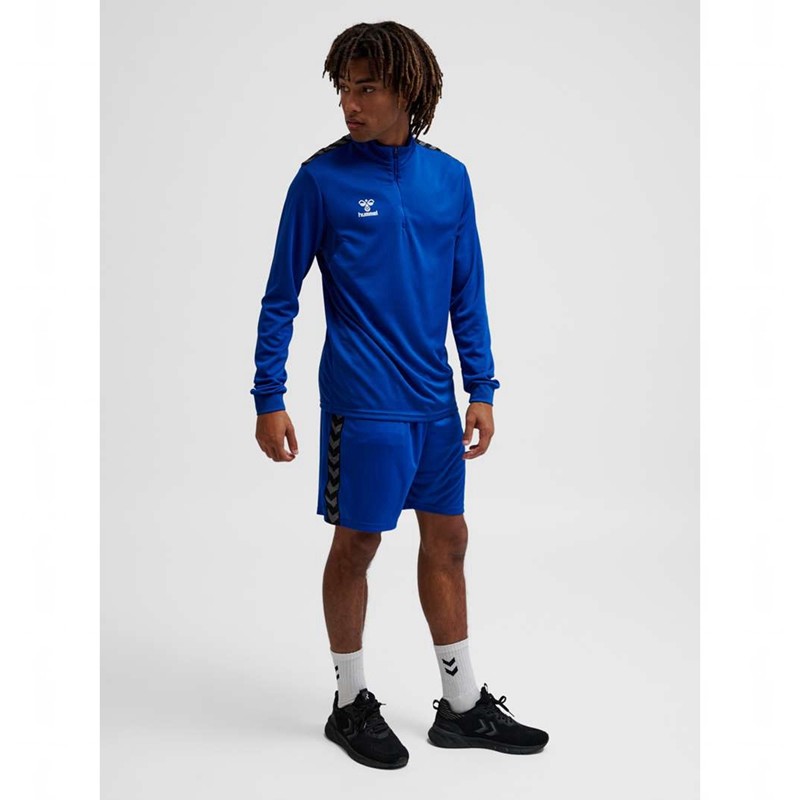 Pánské Mikiny Hummel Authentic Half Zip Sweat Blankyt | 265499-971