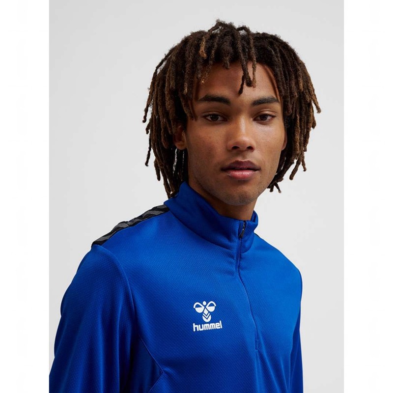 Pánské Mikiny Hummel Authentic Half Zip Sweat Blankyt | 265499-971
