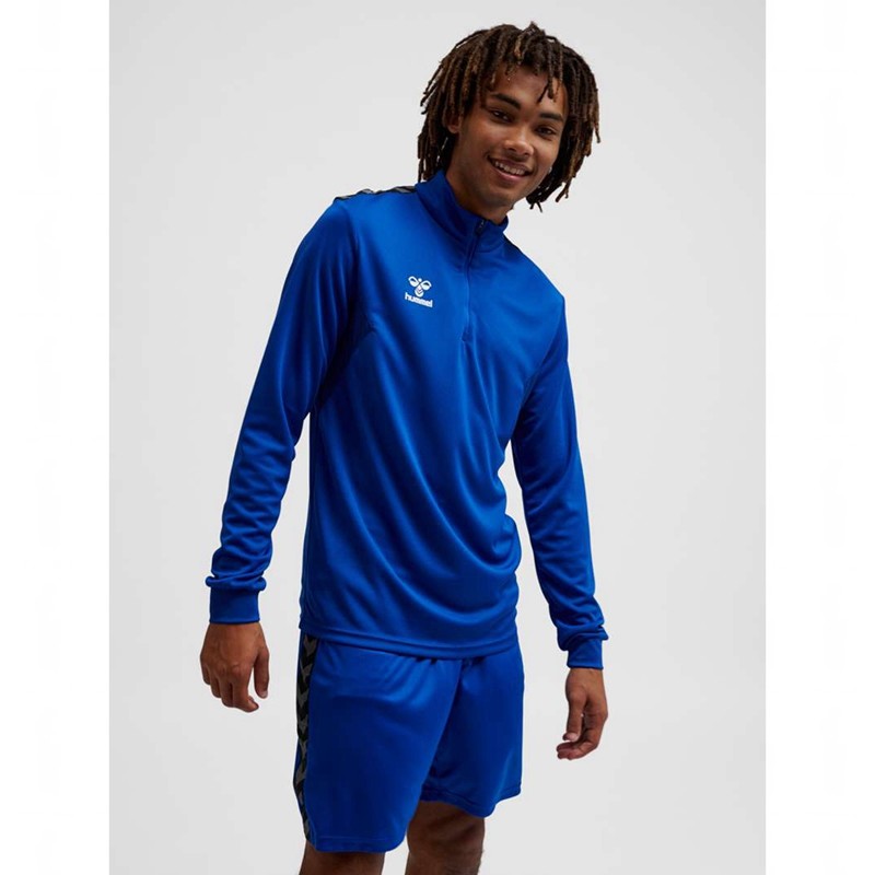 Pánské Mikiny Hummel Authentic Half Zip Sweat Blankyt | 265499-971