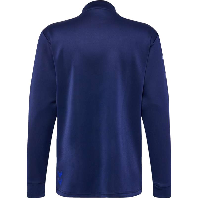 Pánské Mikiny Hummel Court Half Zip L/S Tmavě Blankyt | 468047-514