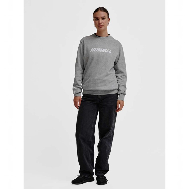 Pánské Mikiny Hummel Elemental Šedé | 955248-002