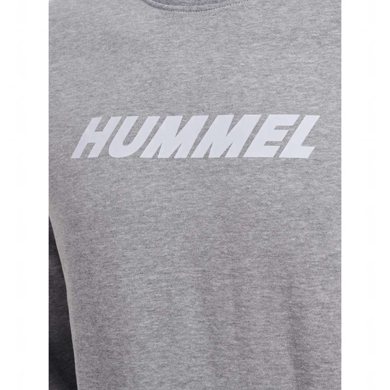 Pánské Mikiny Hummel Elemental Šedé | 955248-002