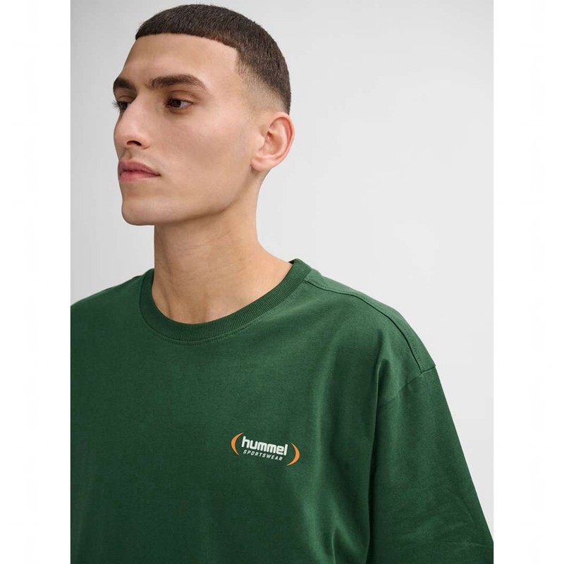 Pánské Mikiny Hummel Felix Loose Zelene | 171696-046