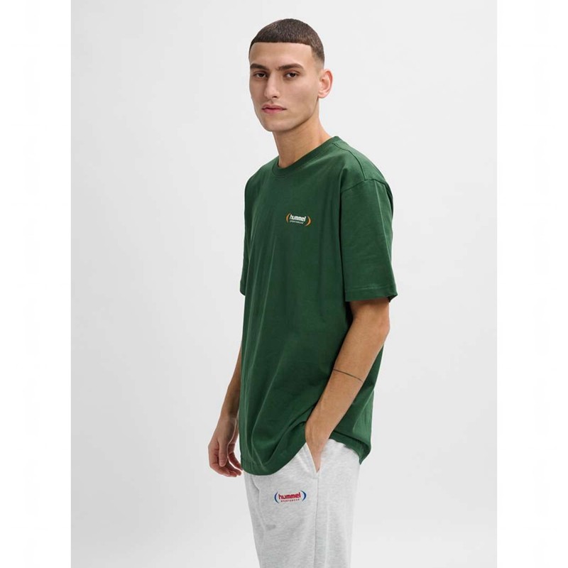 Pánské Mikiny Hummel Felix Loose Zelene | 171696-046