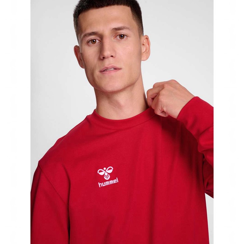 Pánské Mikiny Hummel Go 2.0 Červené | 345890-276