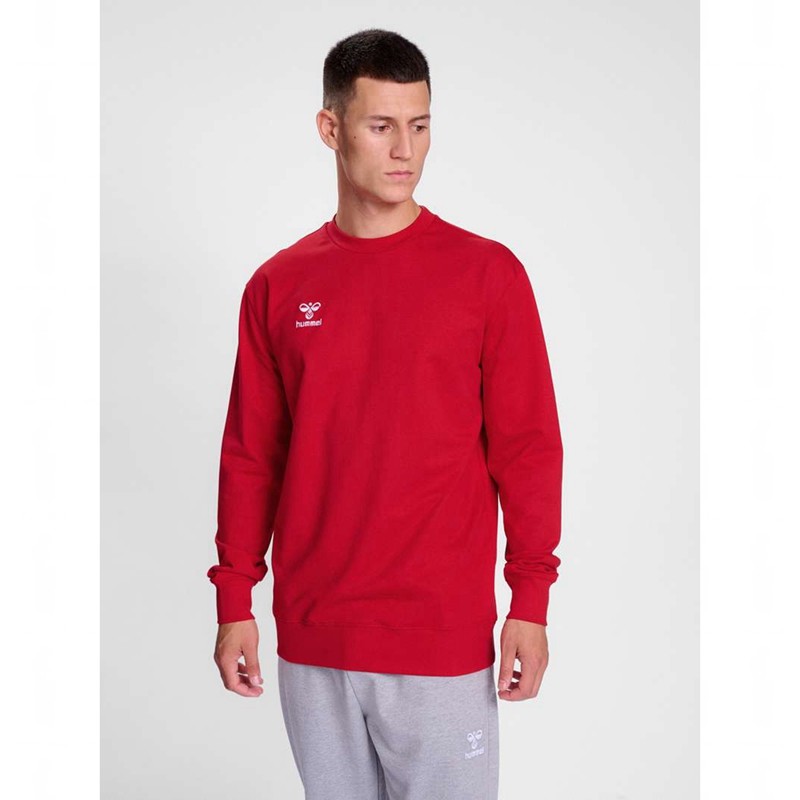 Pánské Mikiny Hummel Go 2.0 Červené | 345890-276