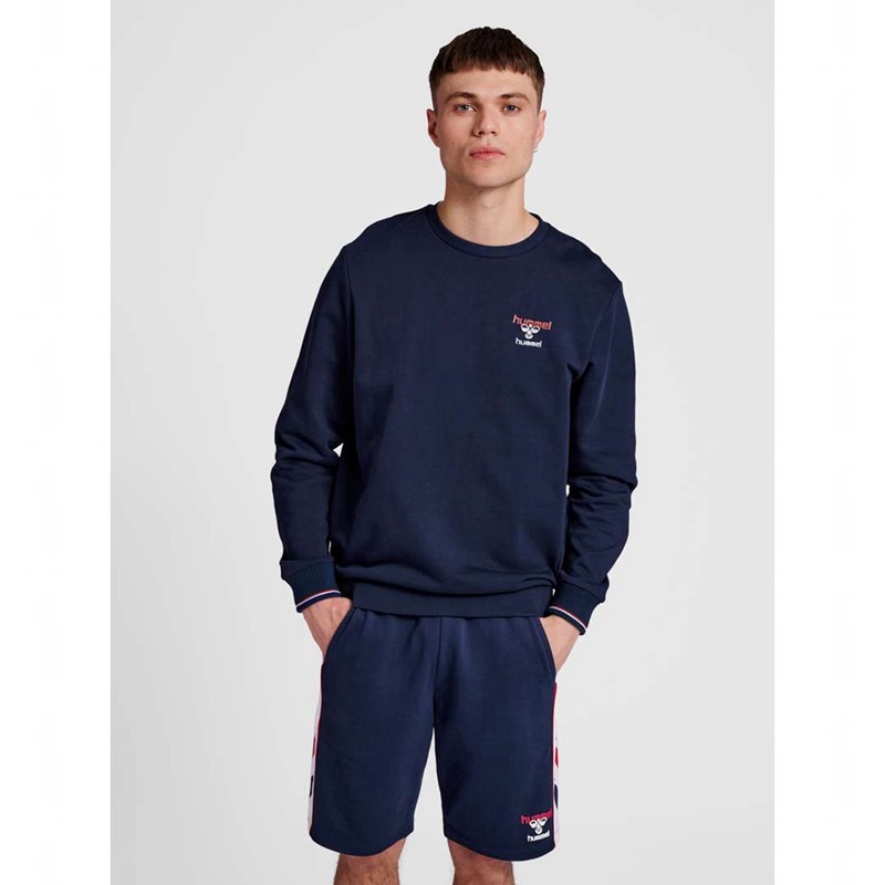 Pánské Mikiny Hummel Ic Dayton Tmavě Blankyt | 292549-702