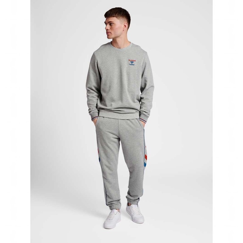 Pánské Mikiny Hummel Ic Dayton Šedé | 014026-080