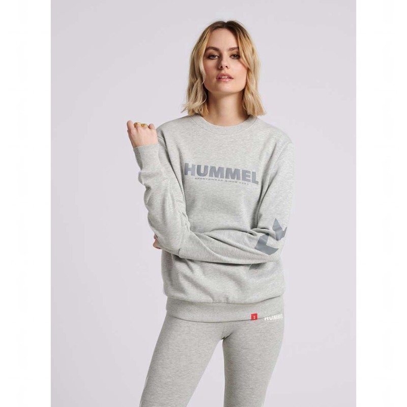 Pánské Mikiny Hummel Legacy Šedé | 989324-002