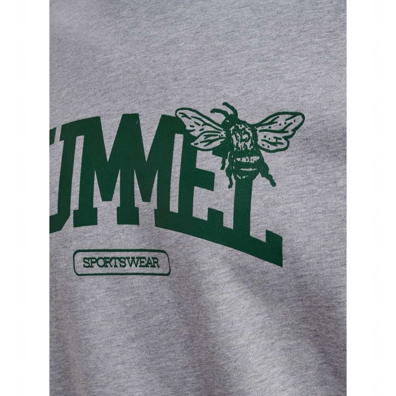 Pánské Mikiny Hummel Loose Crewneck University Bee Šedé | 433303-207