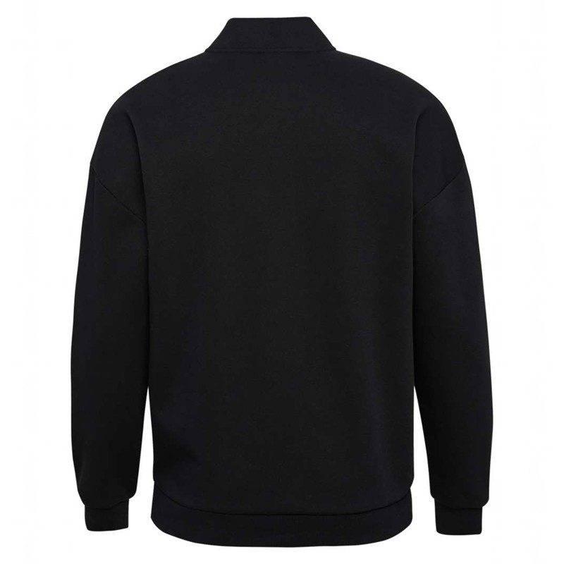 Pánské Mikiny Hummel Loose Half Zip Bee Černé | 738772-763