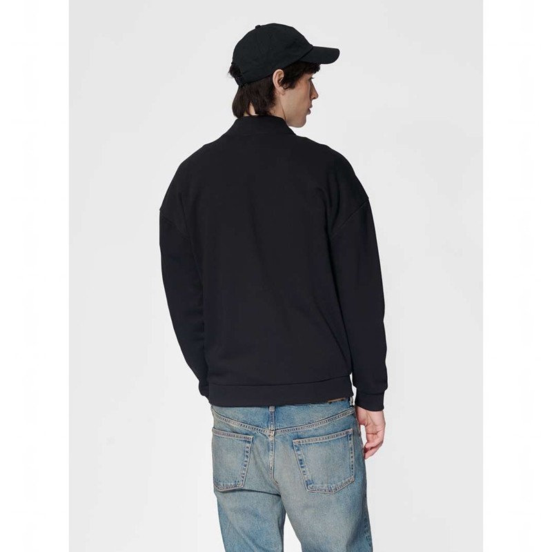 Pánské Mikiny Hummel Loose Half Zip Bee Černé | 738772-763
