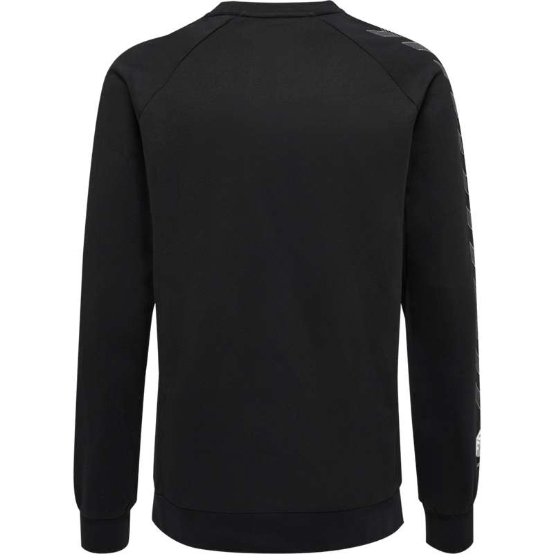 Pánské Mikiny Hummel Move Grid Cotton Černé | 865983-228
