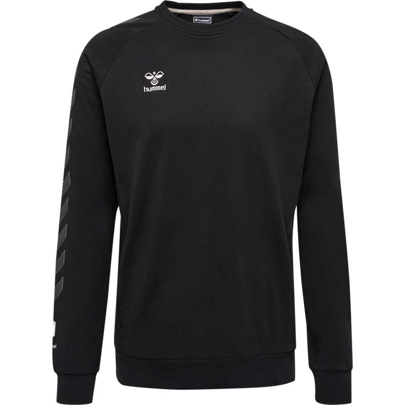 Pánské Mikiny Hummel Move Grid Cotton Černé | 865983-228