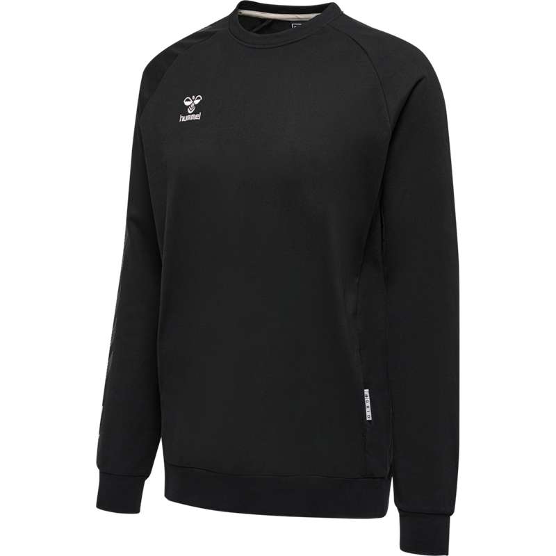 Pánské Mikiny Hummel Move Grid Cotton Černé | 865983-228