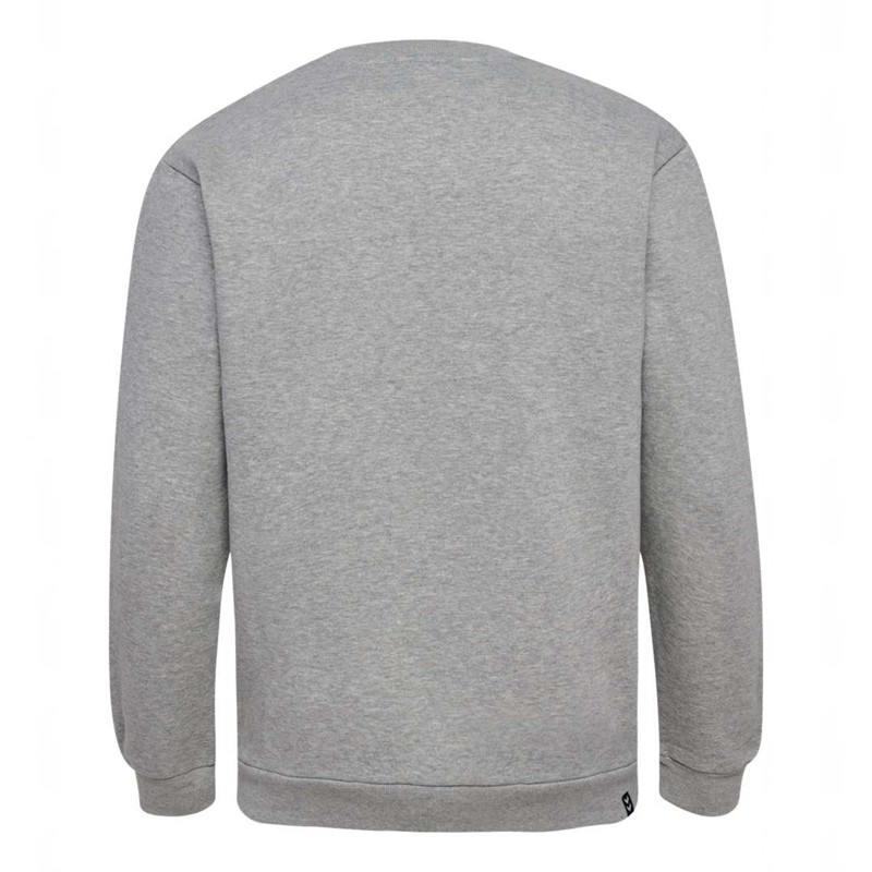 Pánské Mikiny Hummel Mover Cotton Šedé | 863141-236