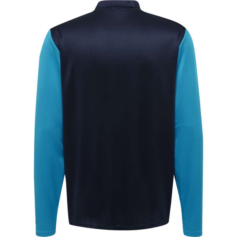 Pánské Mikiny Hummel Ongrid 1/2 Zip Poly Sweat Tmavě Blankyt | 074333-723