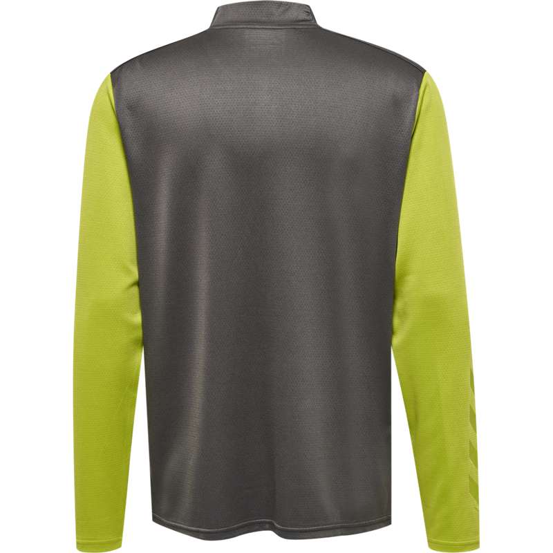 Pánské Mikiny Hummel Ongrid 1/2 Zip Poly Sweat Šedé | 293697-689