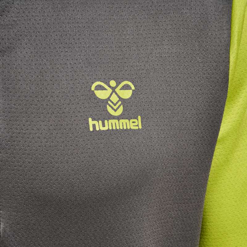 Pánské Mikiny Hummel Ongrid 1/2 Zip Poly Sweat Šedé | 293697-689
