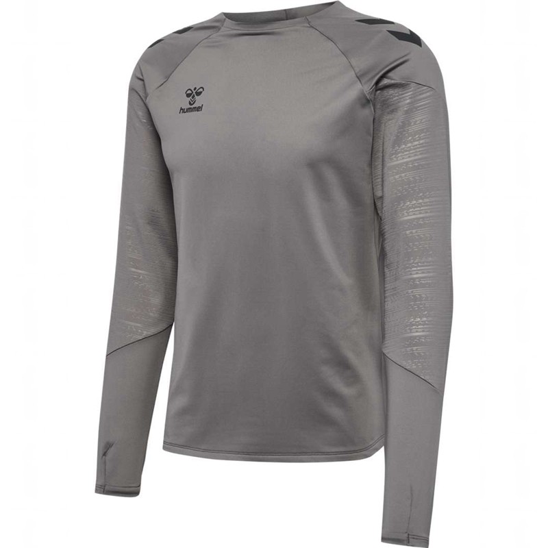 Pánské Mikiny Hummel Pro Training Crew Sweat Šedé | 981910-721