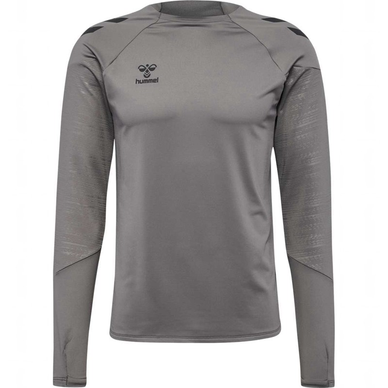 Pánské Mikiny Hummel Pro Training Crew Sweat Šedé | 981910-721