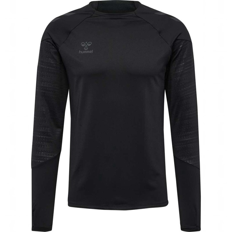 Pánské Mikiny Hummel Pro Training Crew Sweat Černé | 625372-490