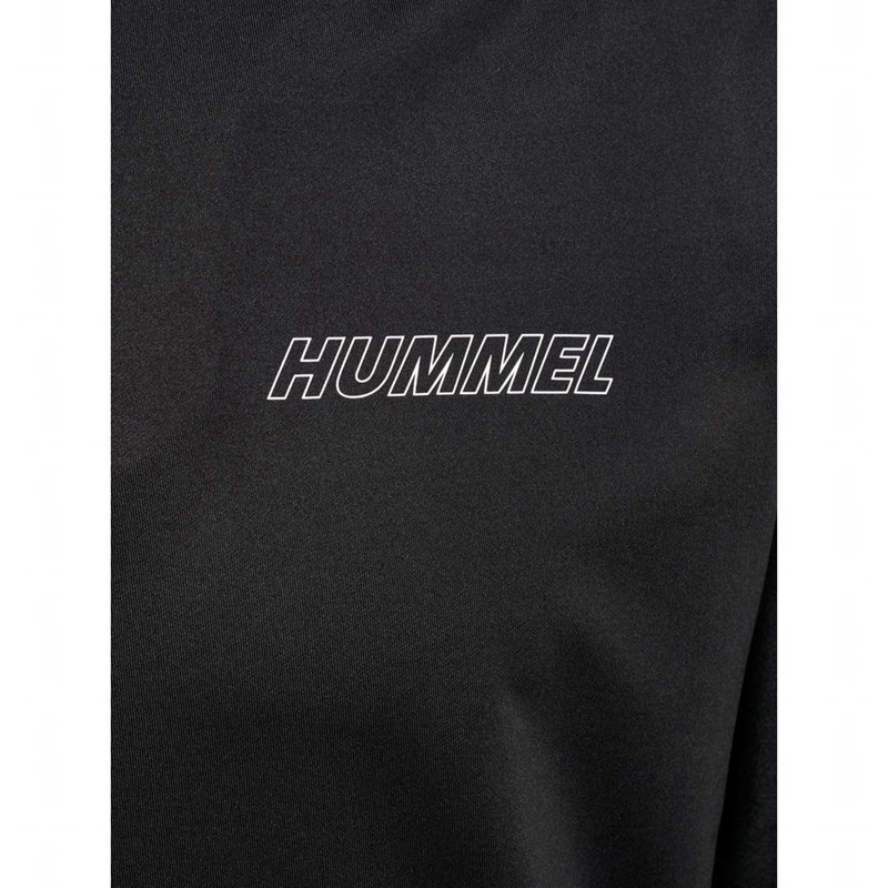 Pánské Mikiny Hummel Te Strength Pl Half Zip Černé | 305469-273
