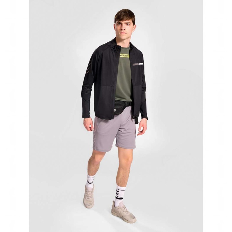 Pánské Mikiny Hummel Te Strength Training Track Top Černé | 547712-823
