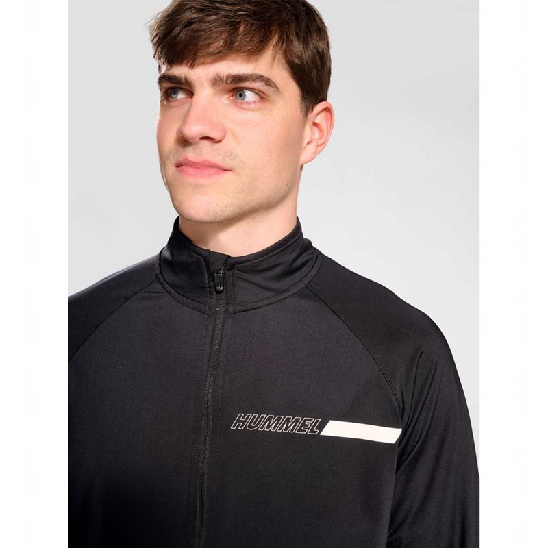 Pánské Mikiny Hummel Te Strength Training Track Top Černé | 547712-823