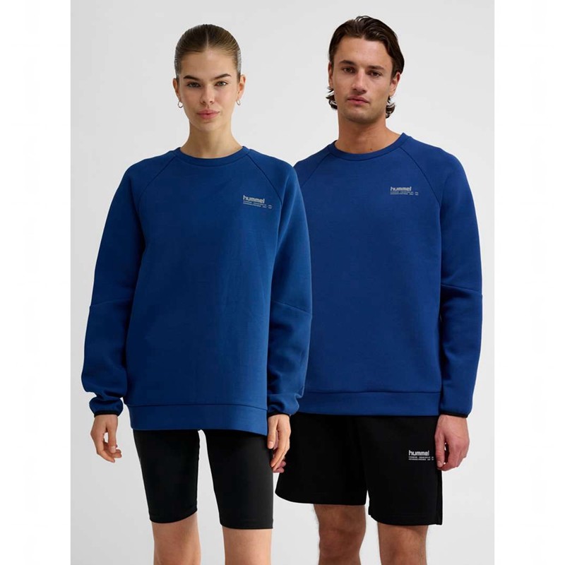 Pánské Mikiny Hummel Tech Fleece Regular Crew Blankyt | 659649-632