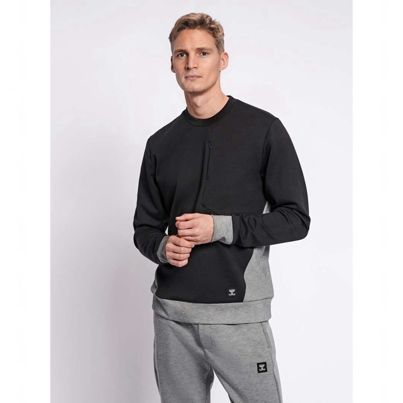 Pánské Mikiny Hummel Tropper Černé | 059072-215