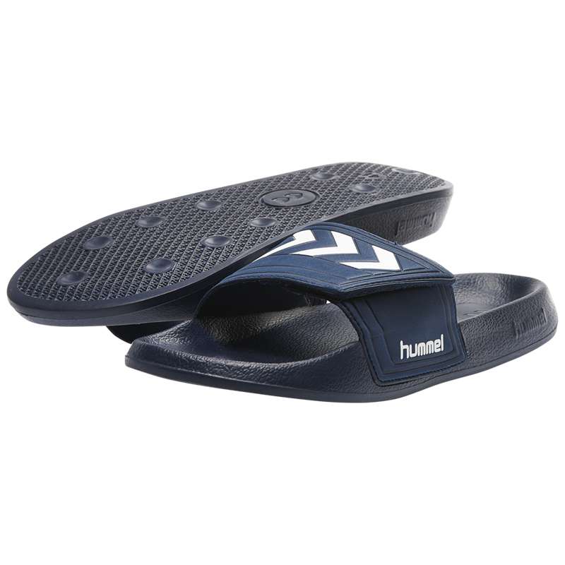 Pánské Nazouváky Hummel Larsen Slipper Vc Tmavě Blankyt | 224415-132