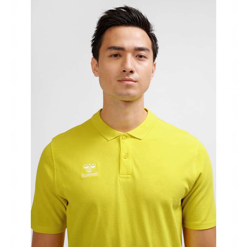 Pánské Polo Triko Hummel Go 2.0 Žluté | 273915-850
