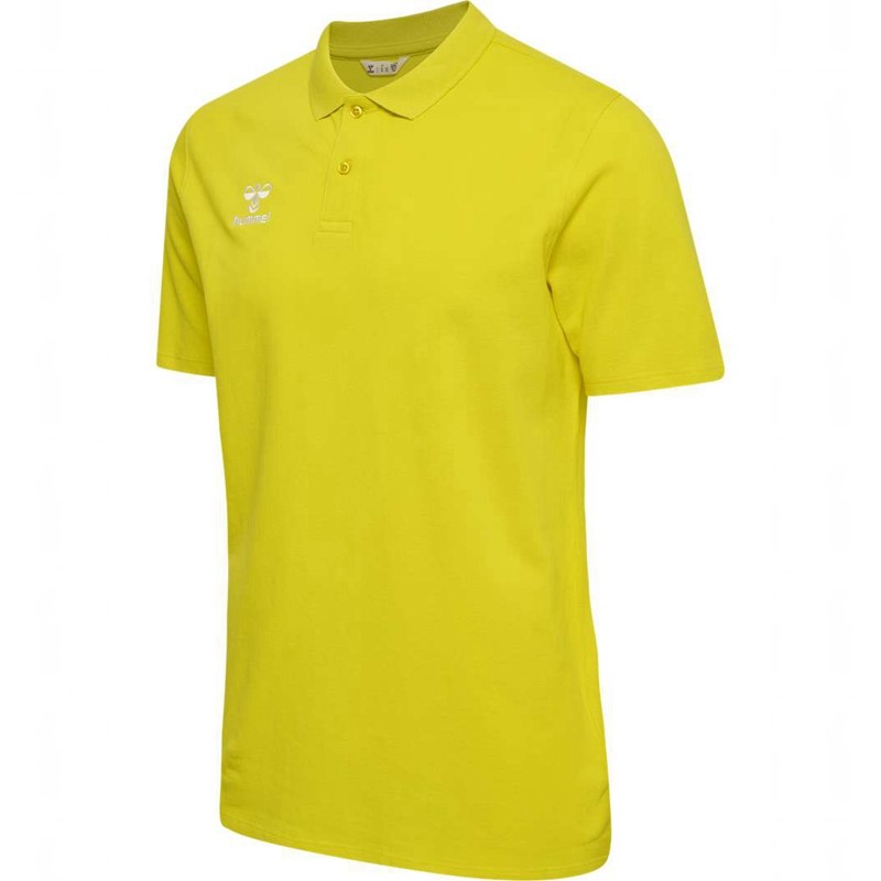 Pánské Polo Triko Hummel Go 2.0 Žluté | 273915-850