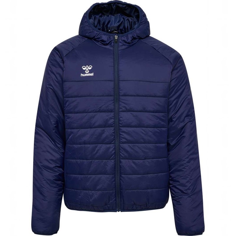 Pánské Polo Triko Hummel Go Quilted Hood Tmavě Blankyt | 428099-769