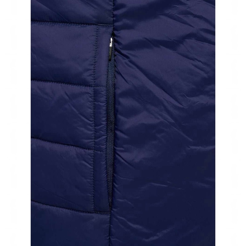 Pánské Polo Triko Hummel Go Quilted Hood Tmavě Blankyt | 428099-769
