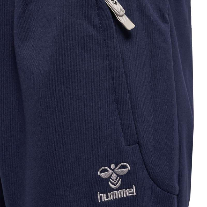 Pánské Polo Triko Hummel Move Grid Cotton Tmavě Blankyt | 199999-023