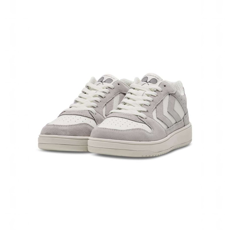 Pánské Polo Triko Hummel St. Power Play Suede Mix Šedé | 772854-168