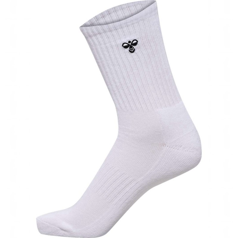 Pánské Ponožky Hummel 3-packs Bee Bílé | 976361-144