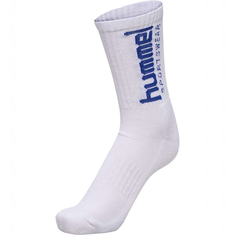 Pánské Ponožky Hummel 3-packs Sportswear Big Bílé | 845190-619