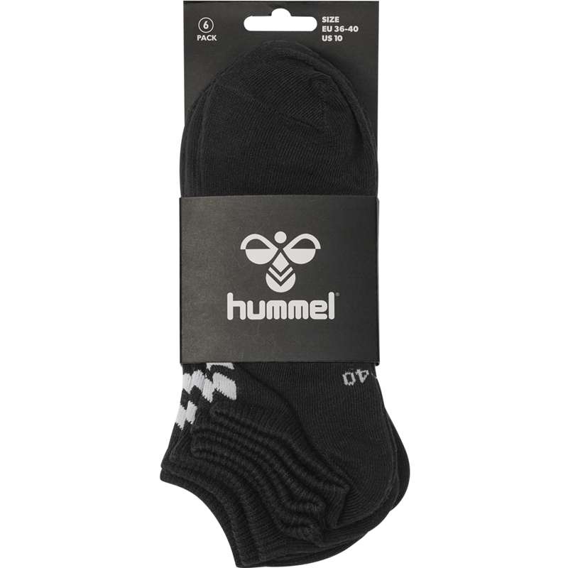 Pánské Ponožky Hummel Chevron 6-pack Ankles Černé | 491659-089