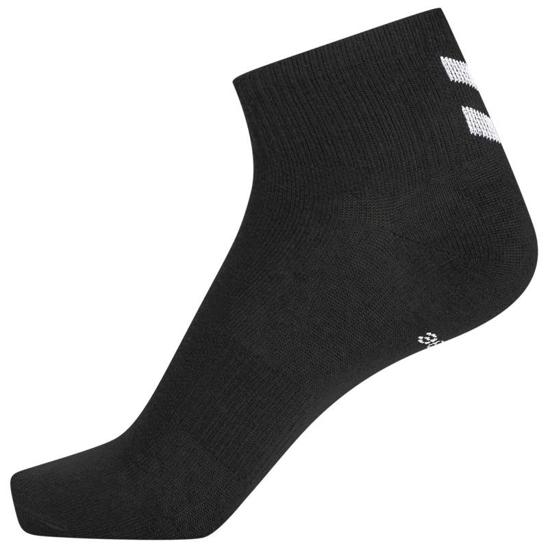 Pánské Ponožky Hummel Chevron 6-pack Mid Cuts Černé | 856259-472